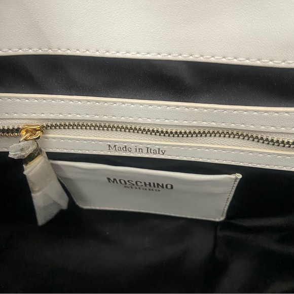 New Moschino Logo Tote Shopper Bag - Picture 6 of 9